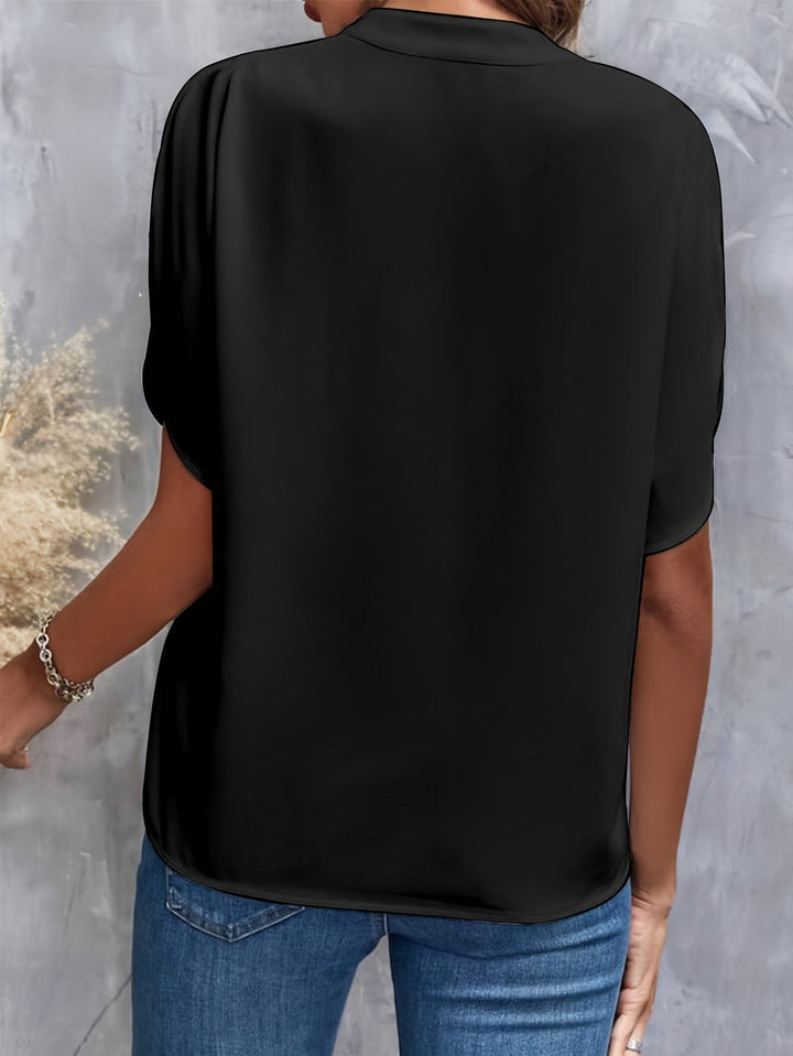 Damen Bluse aus Baumwoll-Viskose für Sommer (6)