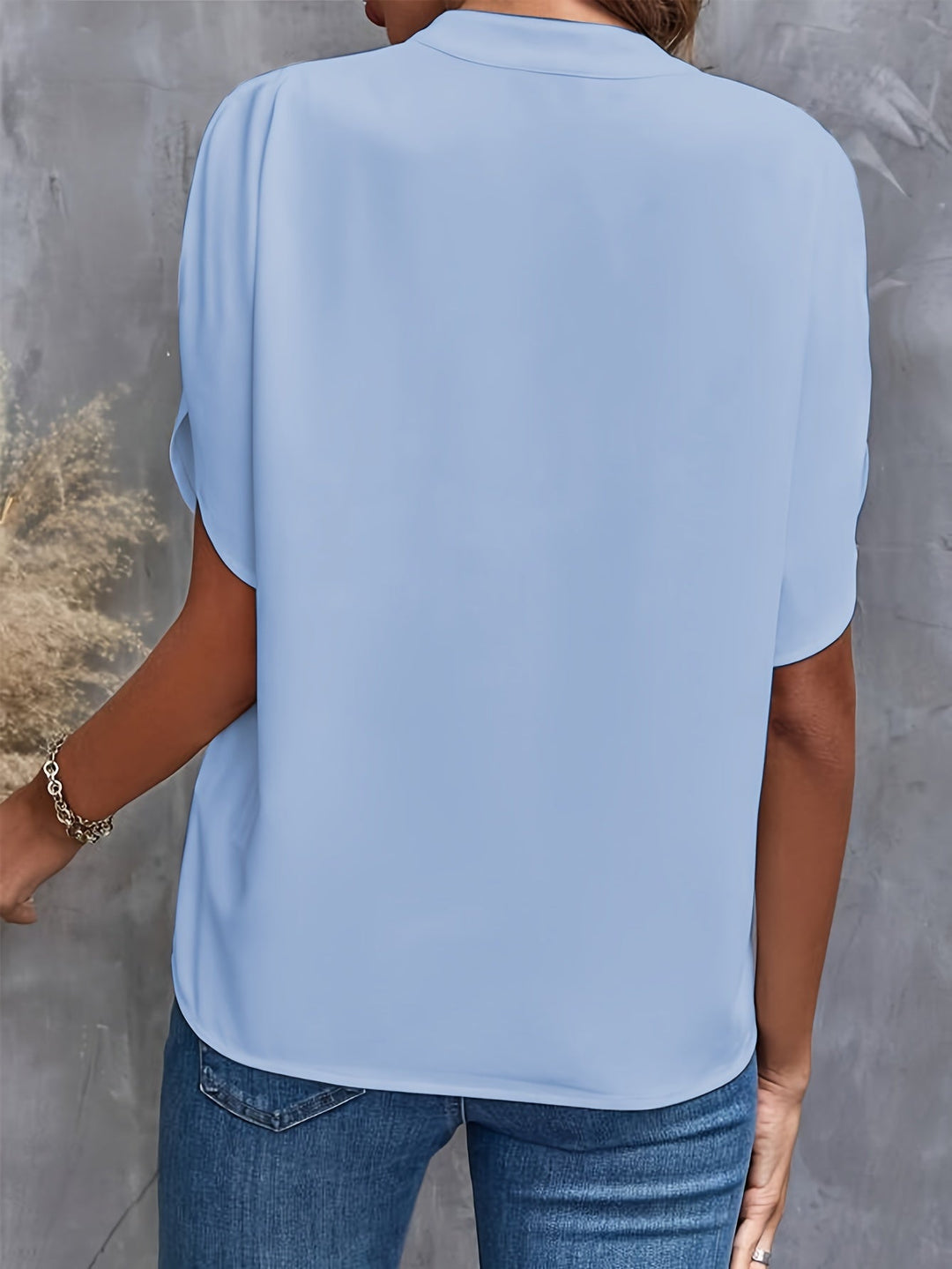 Damen Bluse aus Baumwoll-Viskose für Sommer (8)