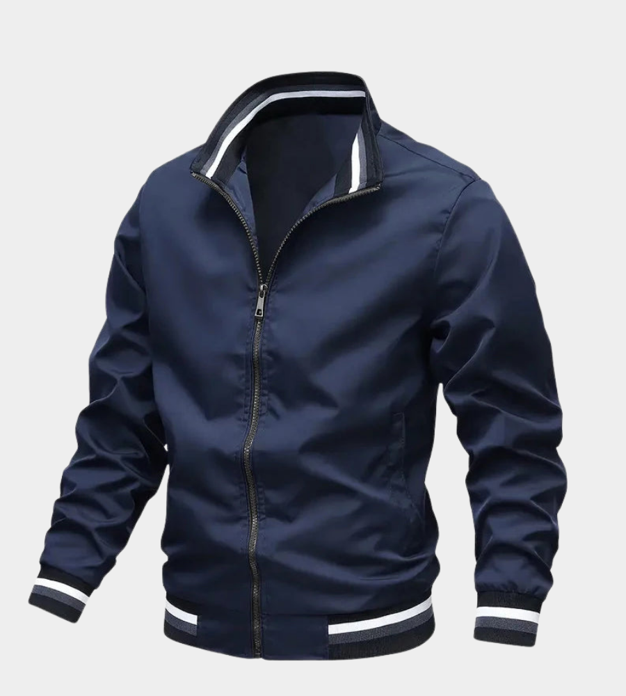Damen Bomberjacke leicht für den Herbst in Blau