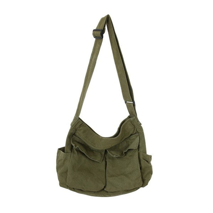 Damen Canvas Umhängetasche für jeden Tag (6)