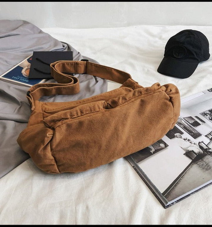 Damen Canvas Umhängetasche für jeden Tag (8)