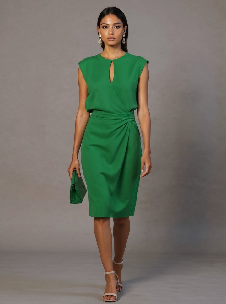 Damen Cocktailkleid für elegante Abende in Grün