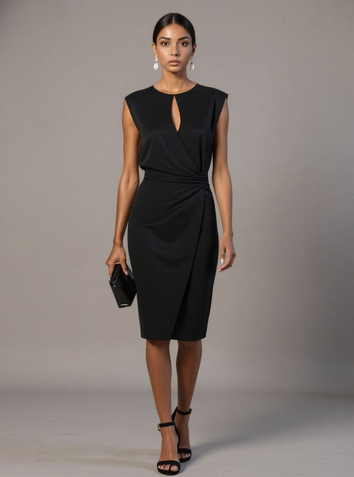Damen Cocktailkleid für elegante Abende in Schwarz