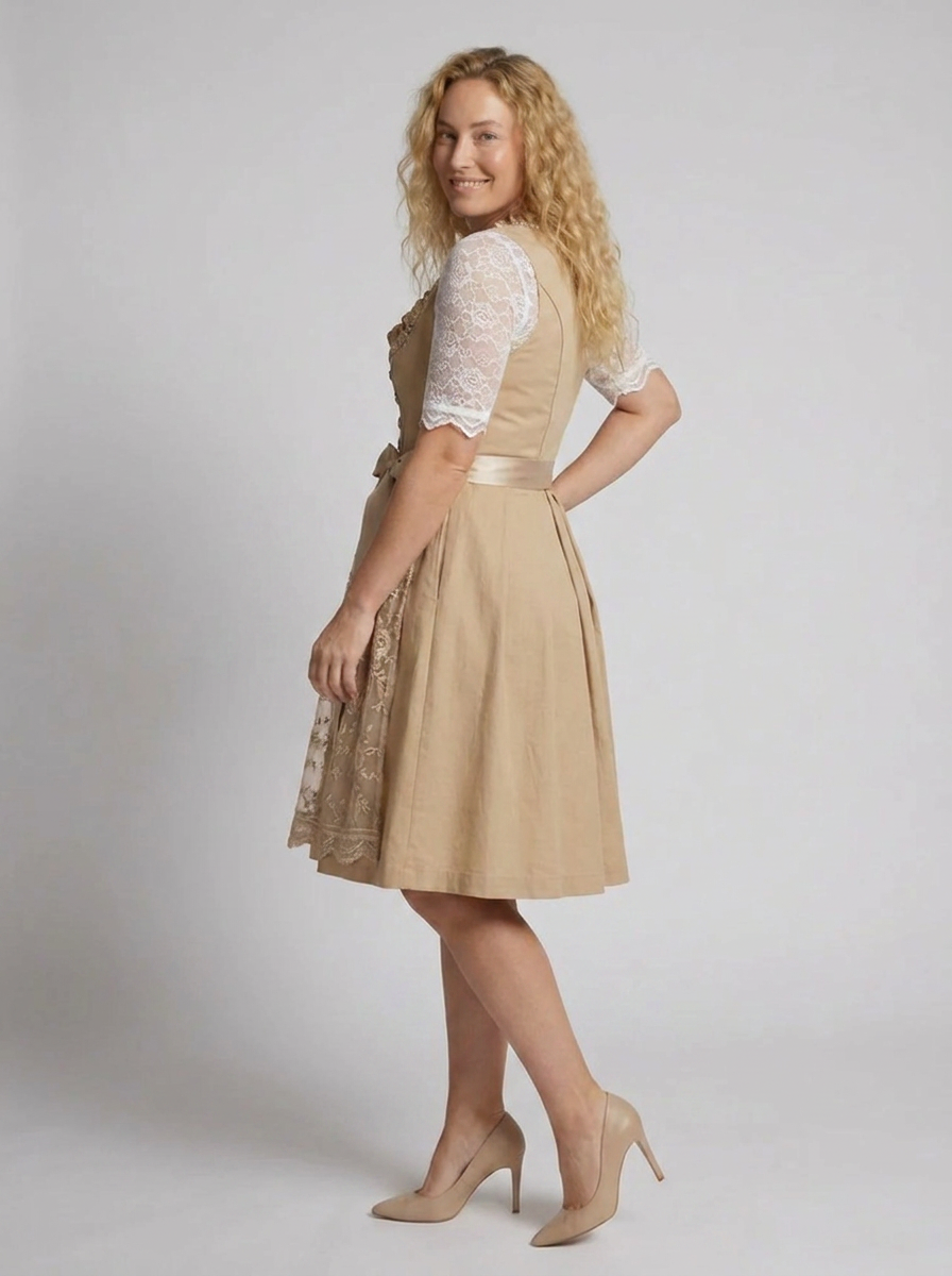 Damen Dirndlkleid für Hochzeitsgäste im Herbst (2)