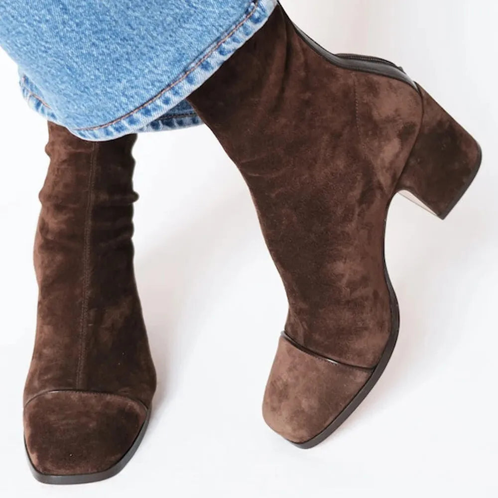 Damen Elegante Komfort Stiefeletten für den Alltag (2)