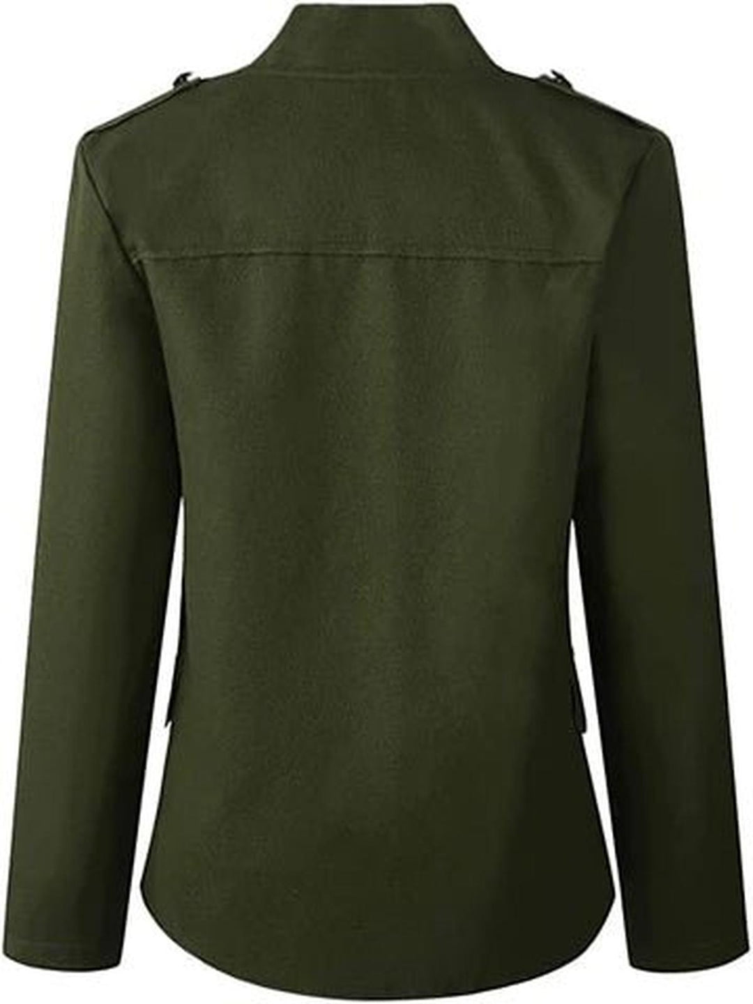 Damen Elegante Kragen-Jacke (6)
