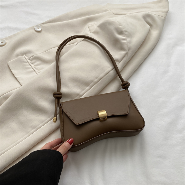 Damen Elegante Mini-Schultertasche im zeitlosen Design in 5
