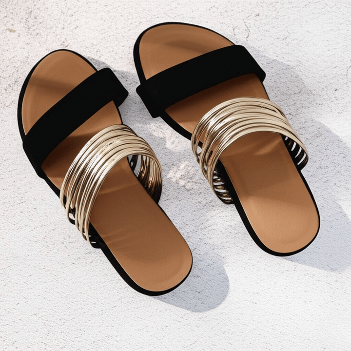 Damen Elegante Riemen Sandalen für Sommer (3)