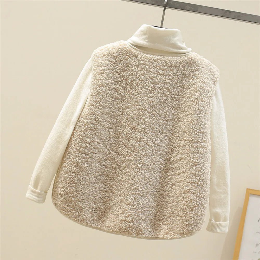 Damen Elegante Strickweste für Lagenlook (5)