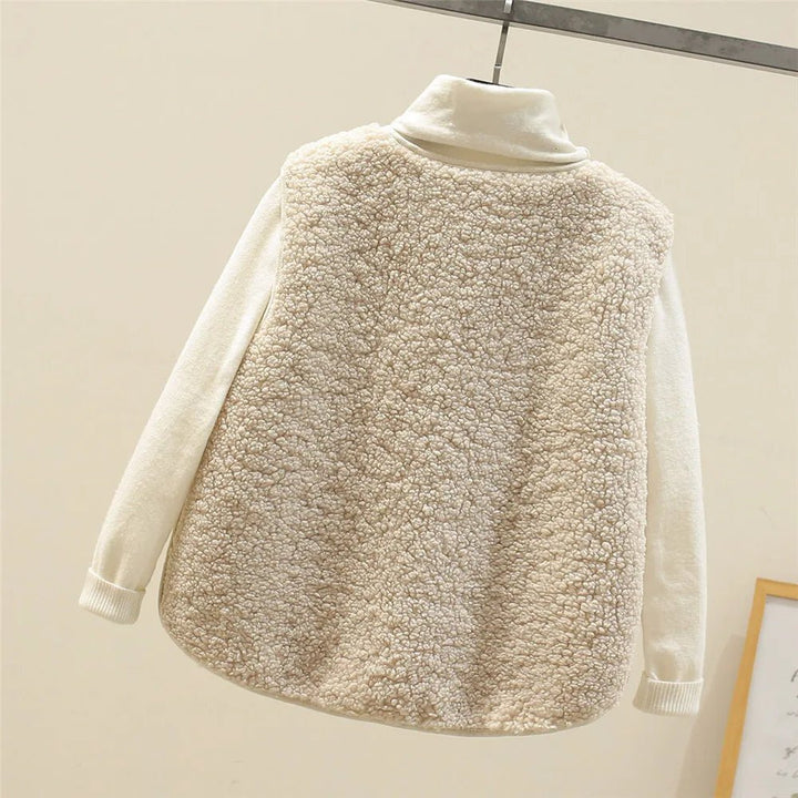 Damen Elegante Strickweste für Lagenlook (5)