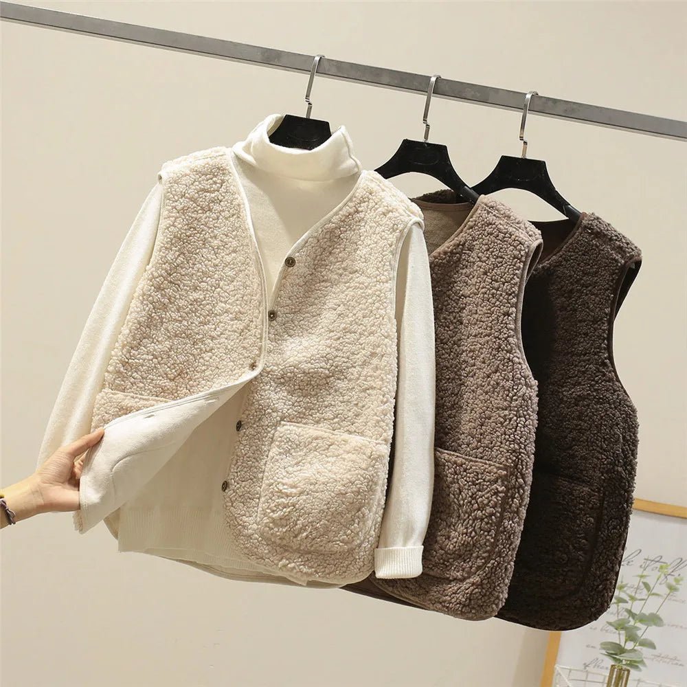 Damen Elegante Strickweste für Lagenlook (6)