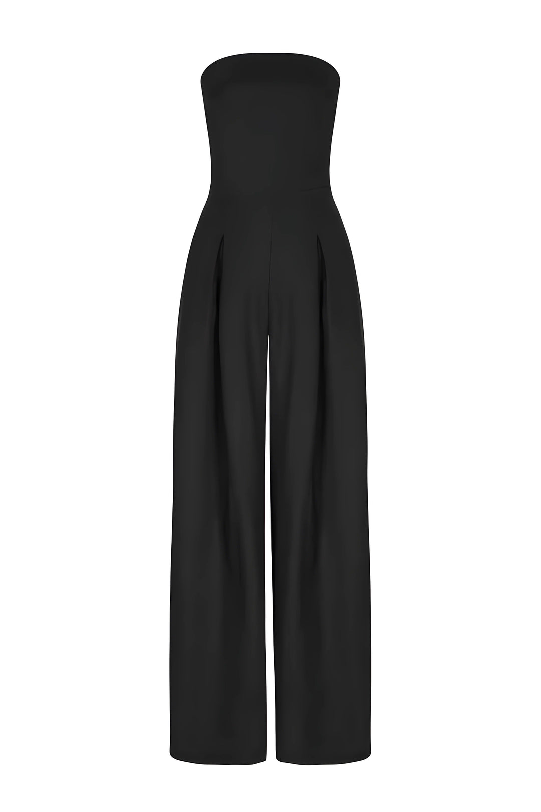 Damen Eleganter Strapless Polyester Anzug-Set für Abende (5)