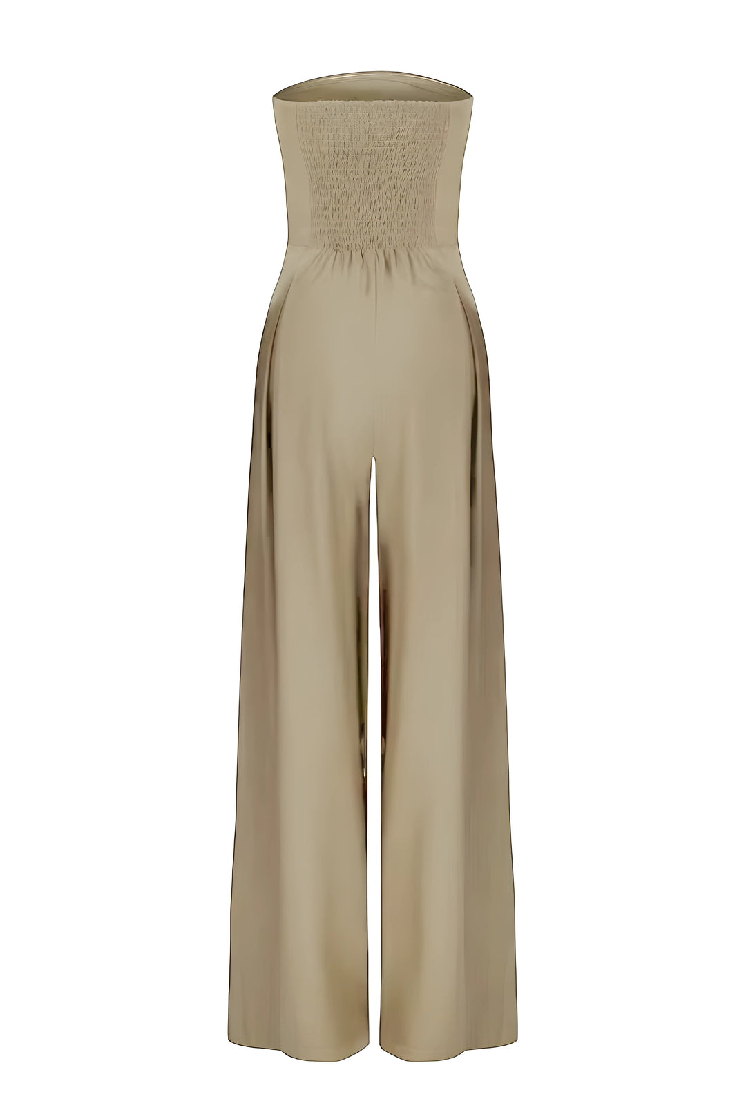 Damen Eleganter Strapless Polyester Anzug-Set für Abende (9)