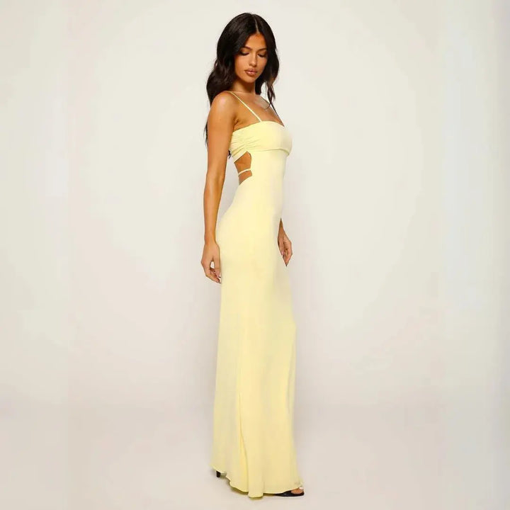 Damen elegantes Abendkleid Maxi für formale Anlässe (2)