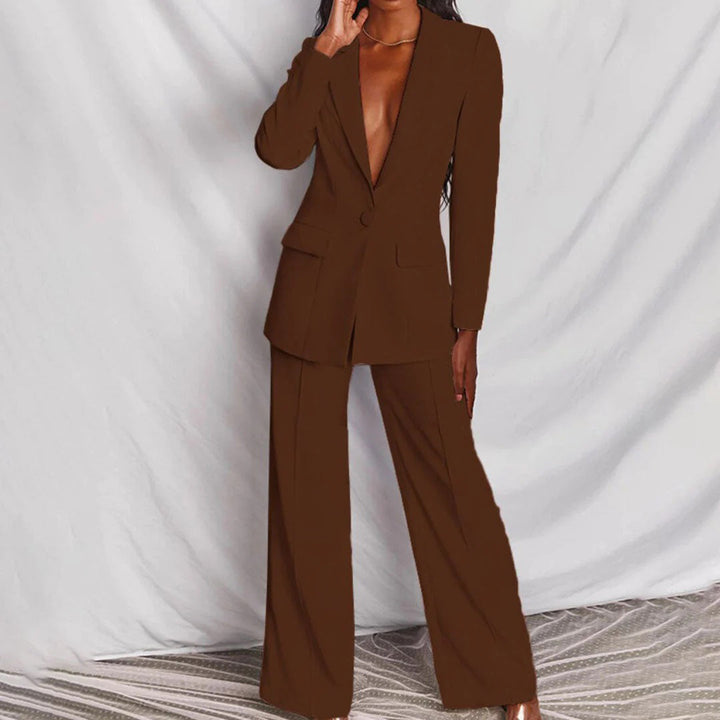 Damen Elegantes Anzug-Set (10)