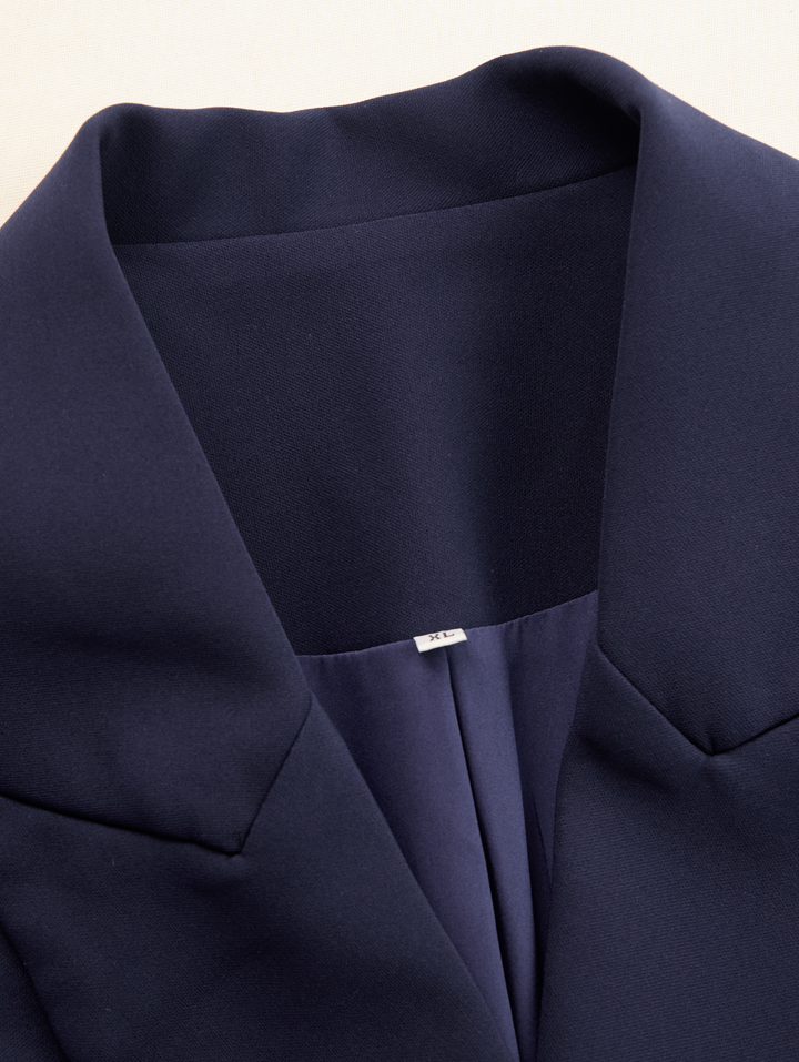 Damen elegantes Blazer-Kleid für Hochzeitsgäste (13)