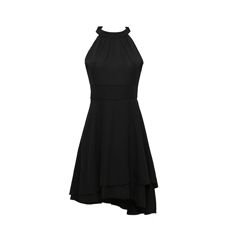 Damen elegantes Halterkleid vielseitig kombinierbar (7)