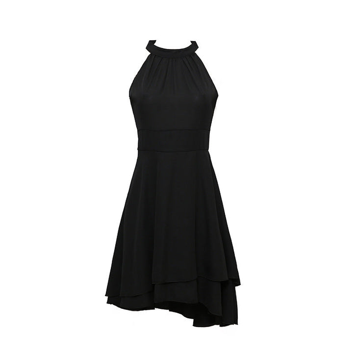 Damen elegantes Halterkleid vielseitig kombinierbar (7)