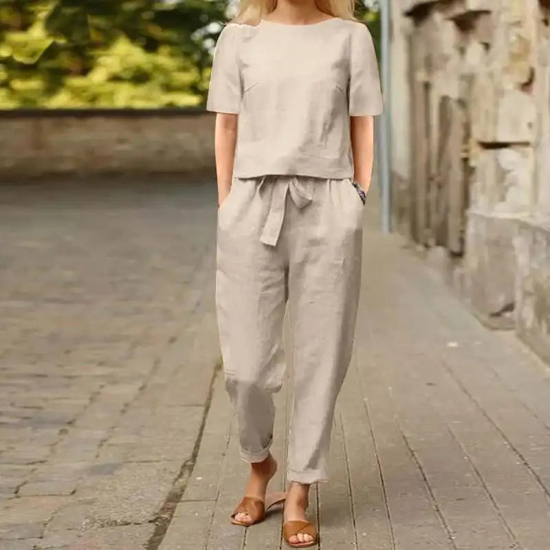 Damen Elegantes Jumpsuit-Set zum Kombinieren (2)