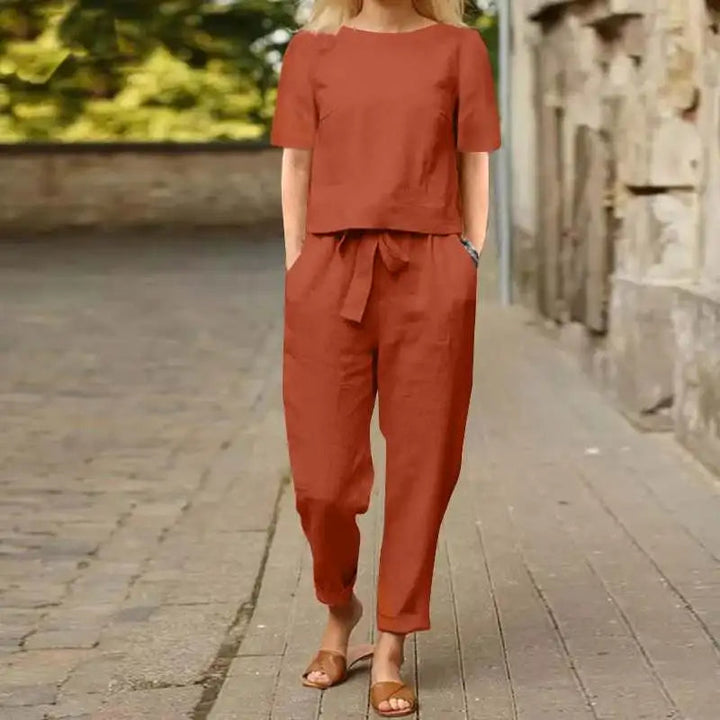 Damen Elegantes Jumpsuit-Set zum Kombinieren (3)