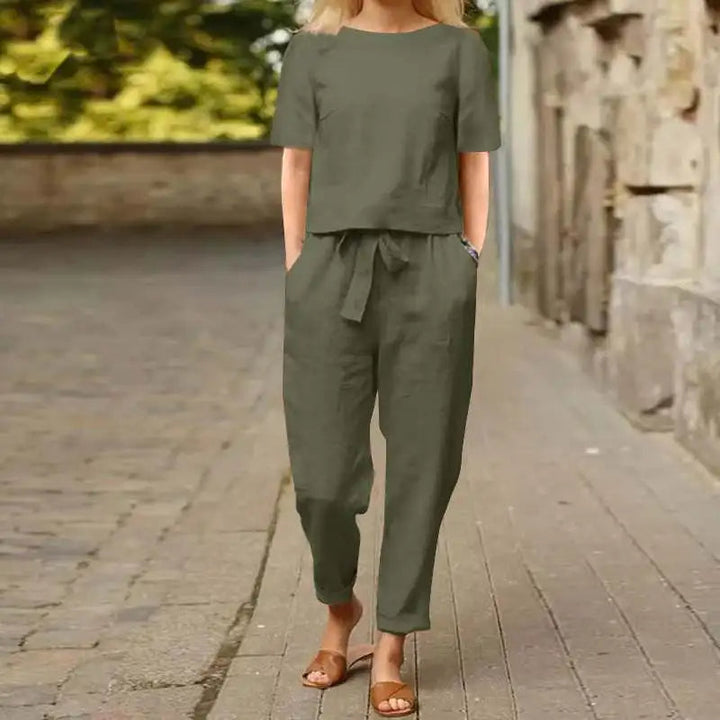 Damen Elegantes Jumpsuit-Set zum Kombinieren (4)