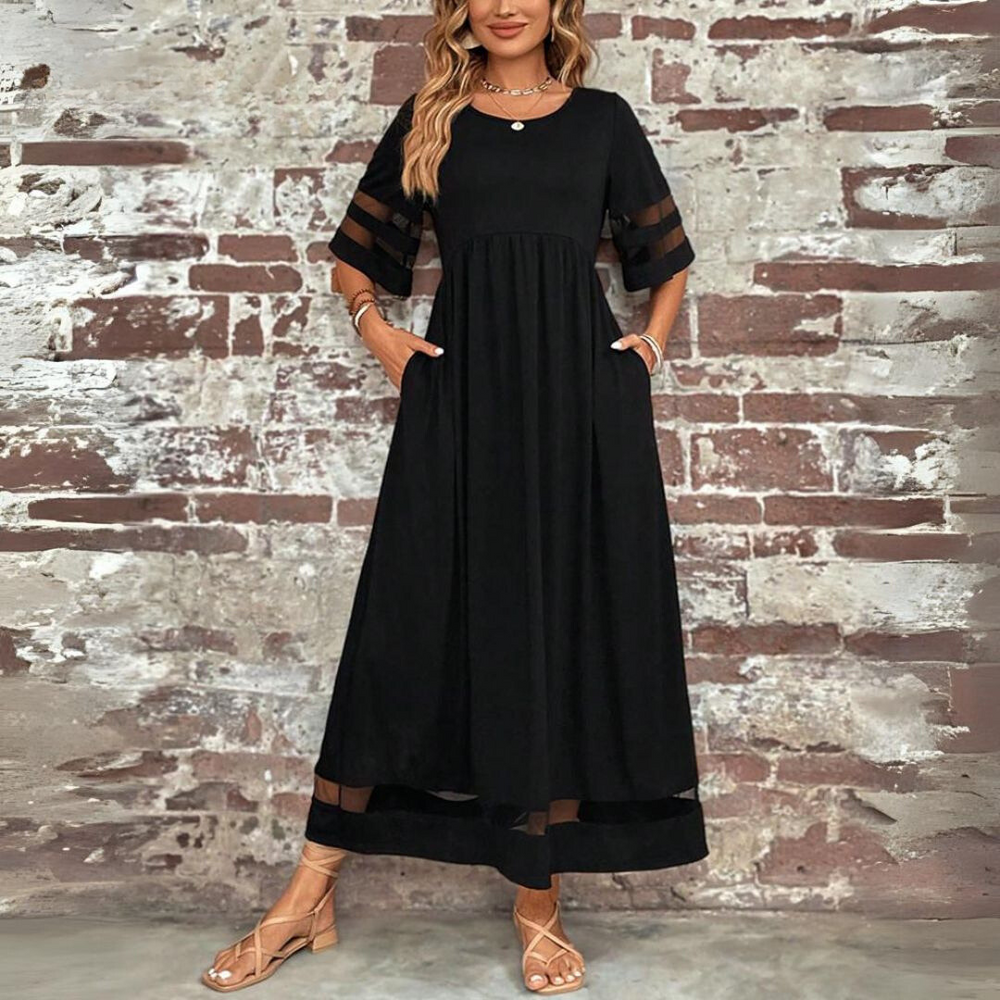 Damen Elegantes Maxikleid für den Alltag (2)