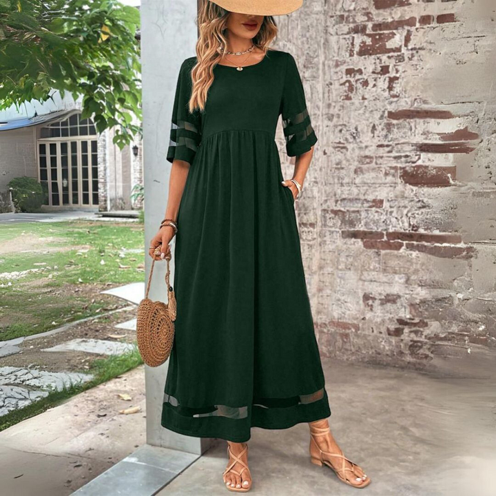 Damen Elegantes Maxikleid für den Alltag (5)