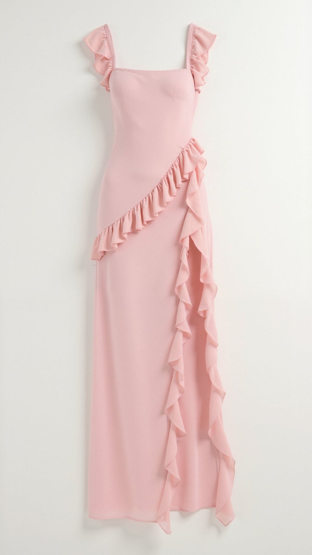 Damen Elegantes Maxikleid für Hochzeitsgäste mit Rüschen (17)