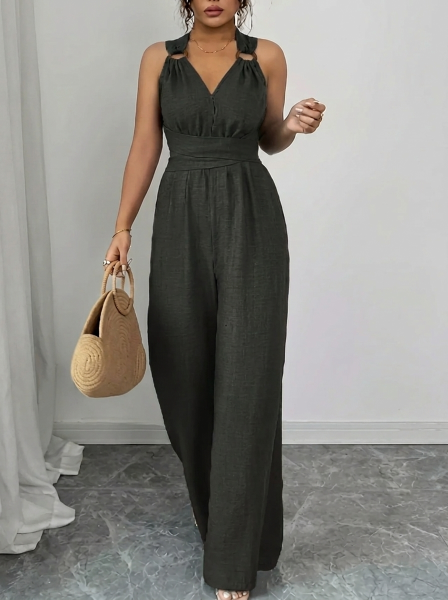 Damen Elegantes Spitzen-Set zum Schichten in Schwarz