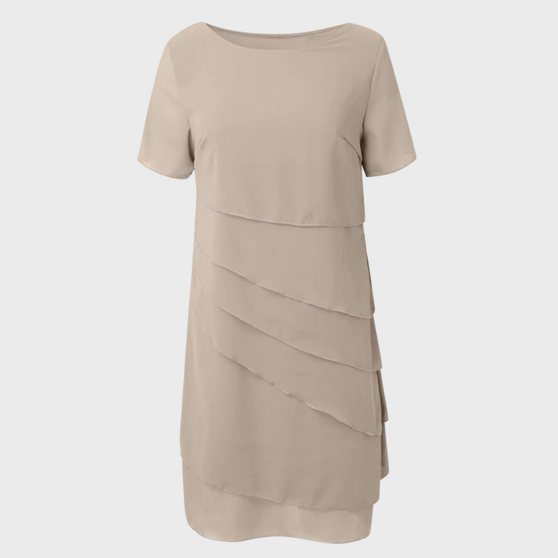 Damen Festliches Chiffonkleid für Hochzeiten (4)