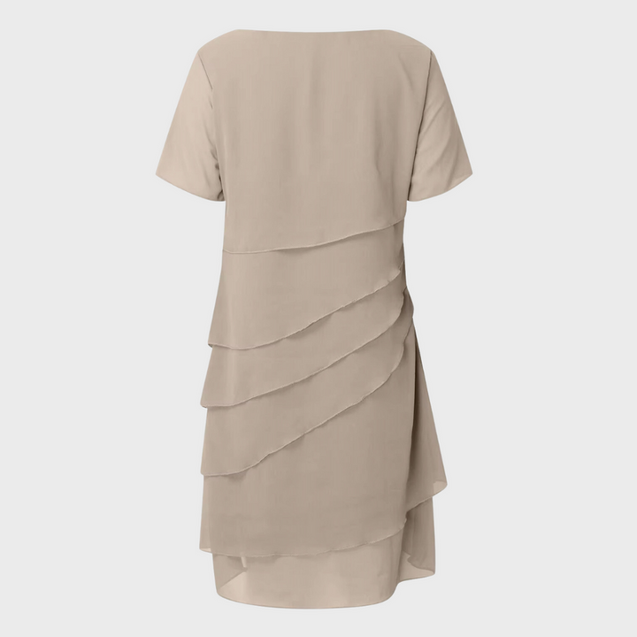 Damen Festliches Chiffonkleid für Hochzeiten (5)