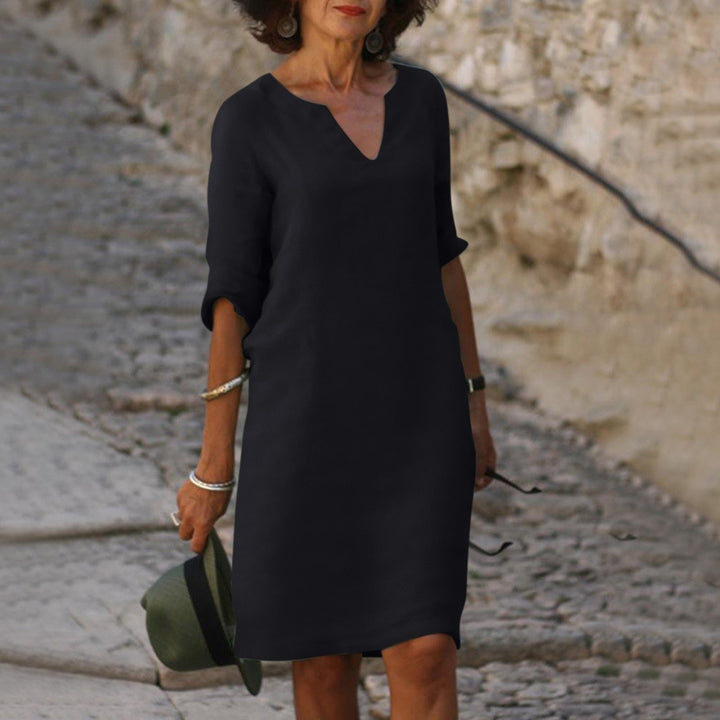 Damen Festliches Kleid für Hochzeitsgäste in Schwarz