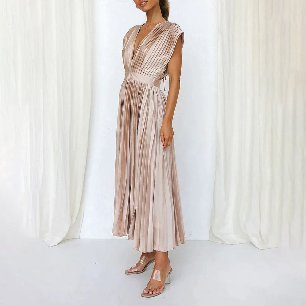 Damen Festliches Kleid mit fließender Eleganz (2)