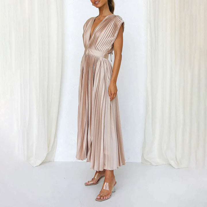 Damen Festliches Kleid mit fließender Eleganz (2)