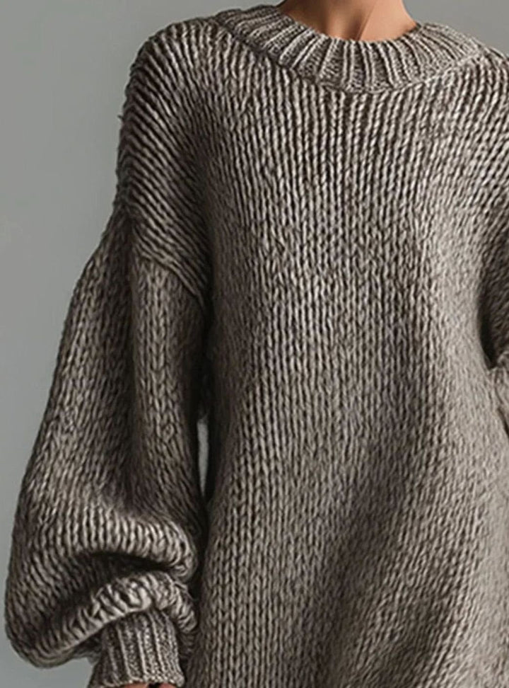 Damen Festliches Maxi-Strickkleid für Hochzeitsgäste