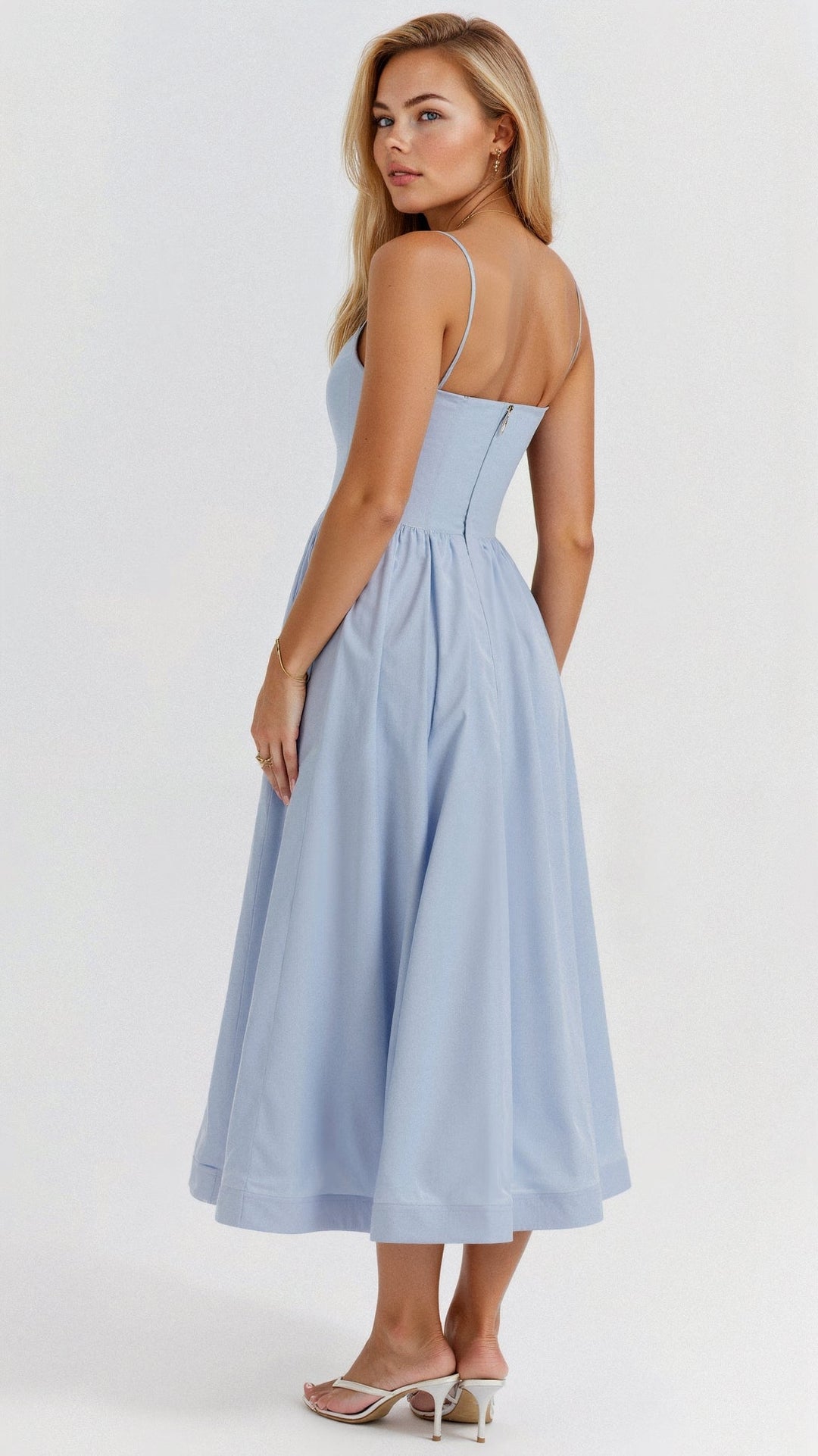 Damen Festliches Midi-Kleid für Hochzeitsgäste