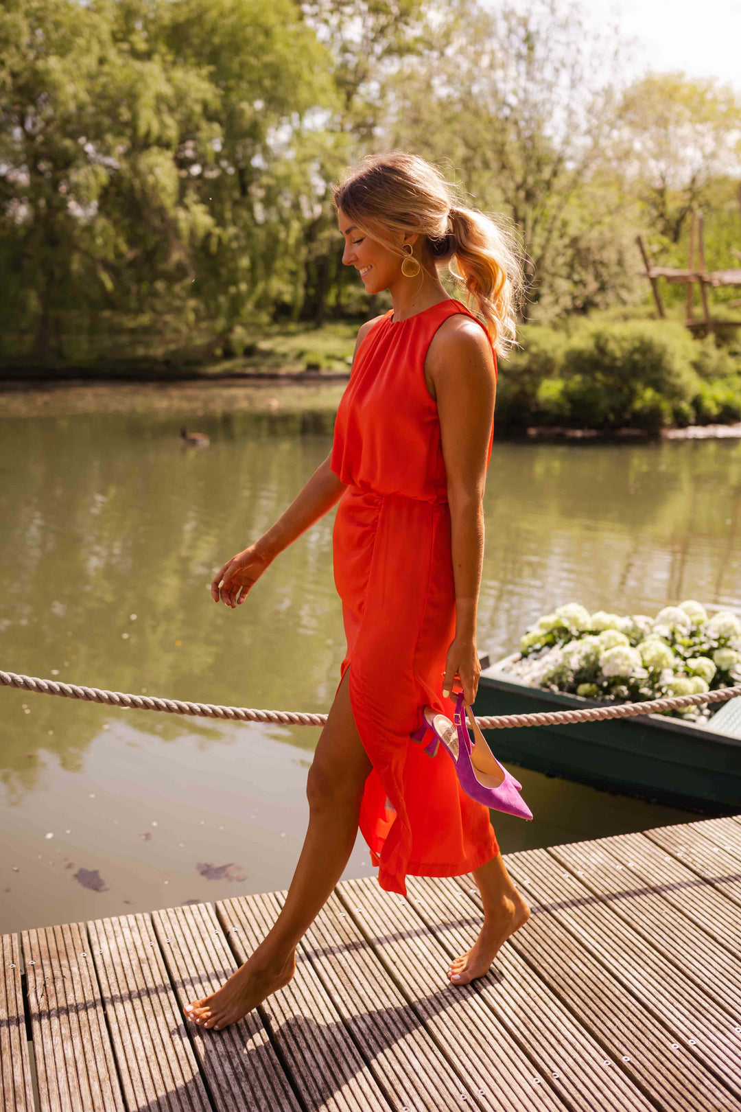 Damen Festliches Midikleid für elegante Anlässe (5)