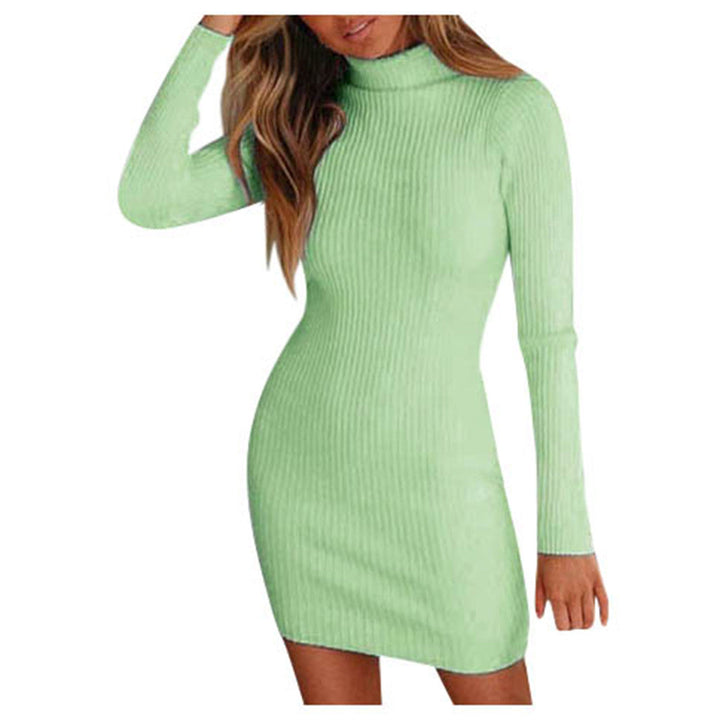 Damen Festliches Strick-Minikleid für Hochzeitsgäste (4)