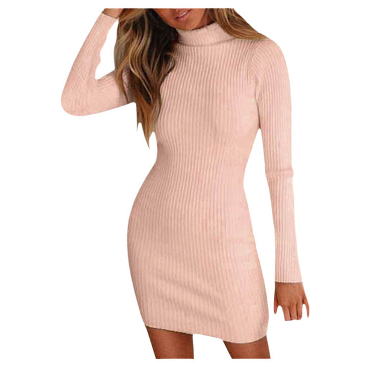Damen Festliches Strick-Minikleid für Hochzeitsgäste (5)