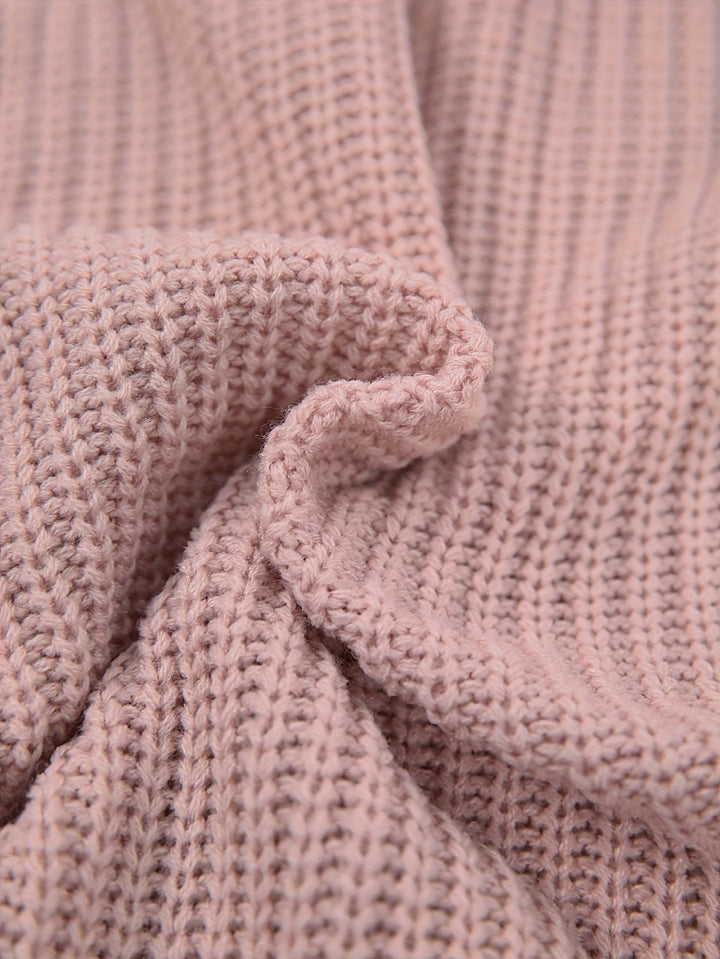 Damen Festliches Strickkleid Oversize für Herbst (11)