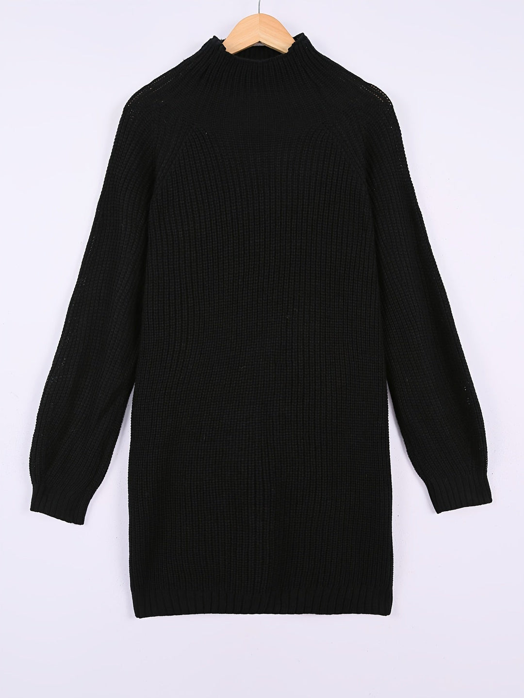 Damen Festliches Strickkleid Oversize für Herbst (3)