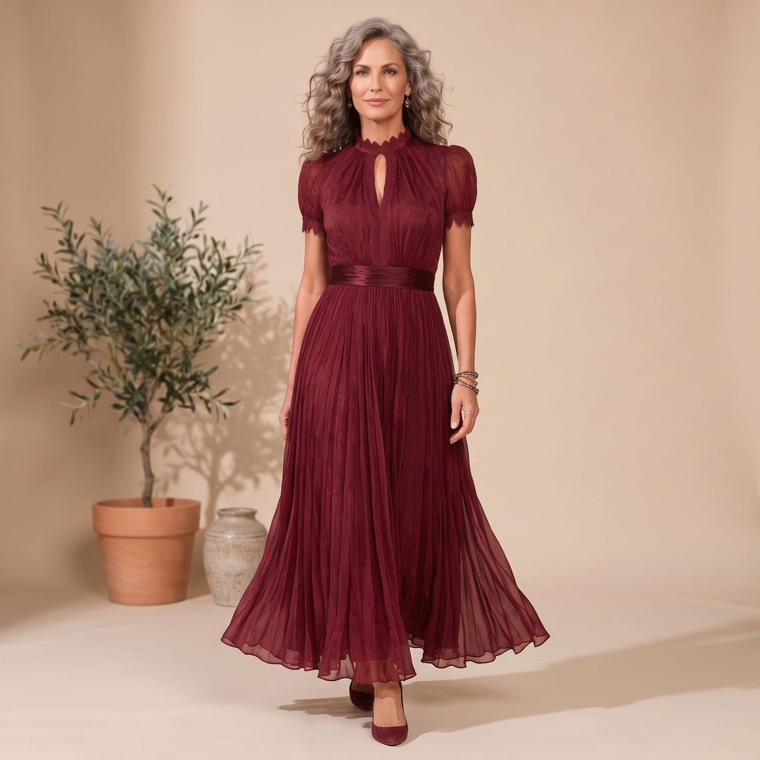 Damen Fließendes Maxikleid für Hochzeitsgäste (4)
