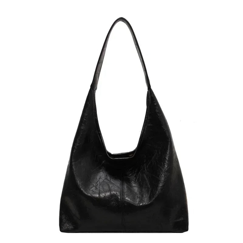 Damen Große Ledertasche im Vintage-Look in 2