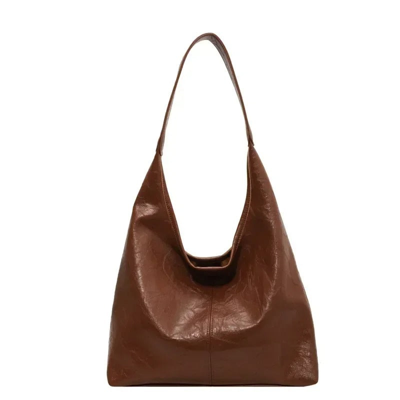 Damen Große Ledertasche im Vintage-Look in 3
