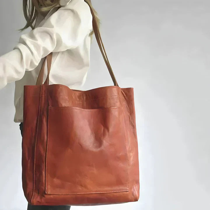 Damen Handtasche Schwarz Klassisch Elegant (2)