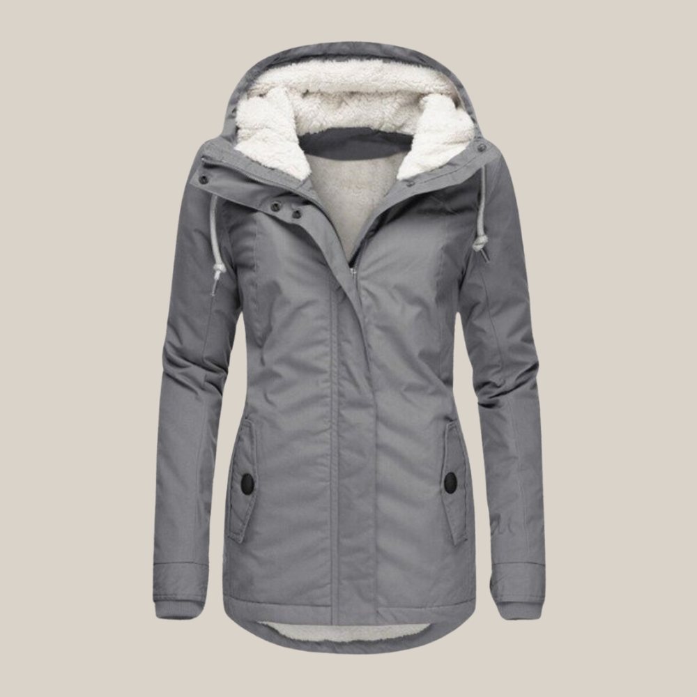 Damen Herbst-Jacke mit warmer Fütterung (2)