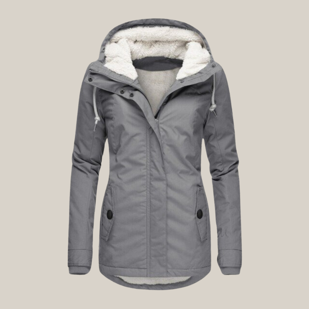 Damen Herbst-Jacke mit warmer Fütterung (2)