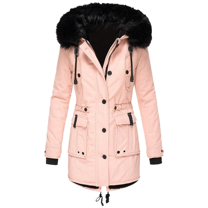 Damen Herbst-Mantel elegant für kühle Tage in Rosa