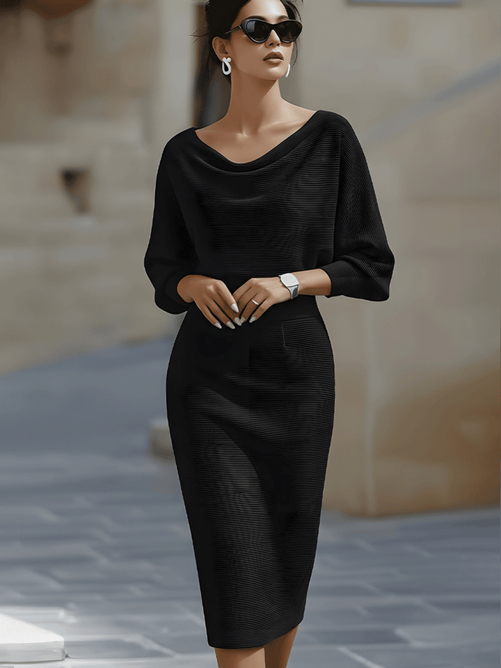 Damen Herbst Midikleid für Hochzeitsgäste (2)