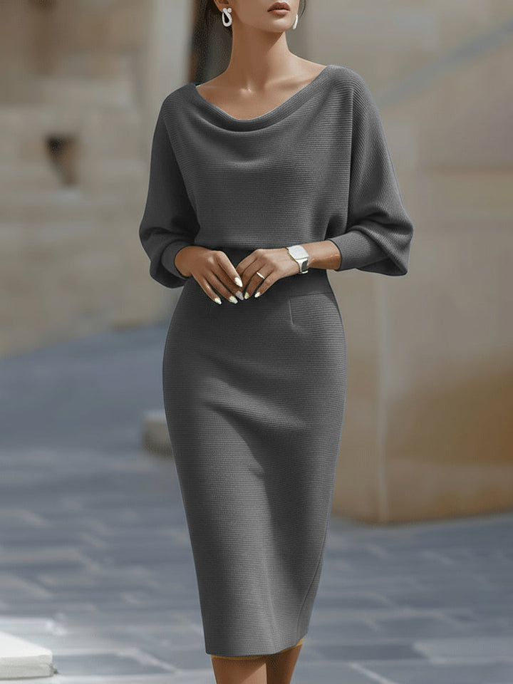 Damen Herbst Midikleid für Hochzeitsgäste (3)